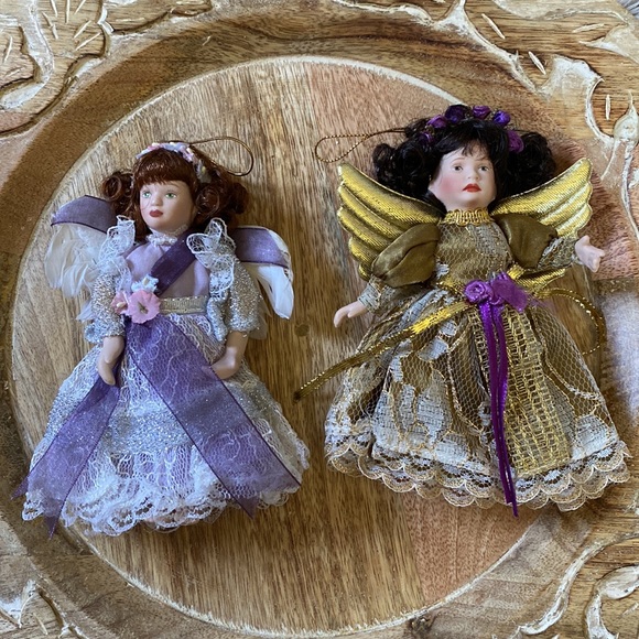 VINTAGE TREASURY COLLECTIONS PORCELAIN DOLL ORNAMENTS PARADISE GALLERIES - Picture 5 of 14